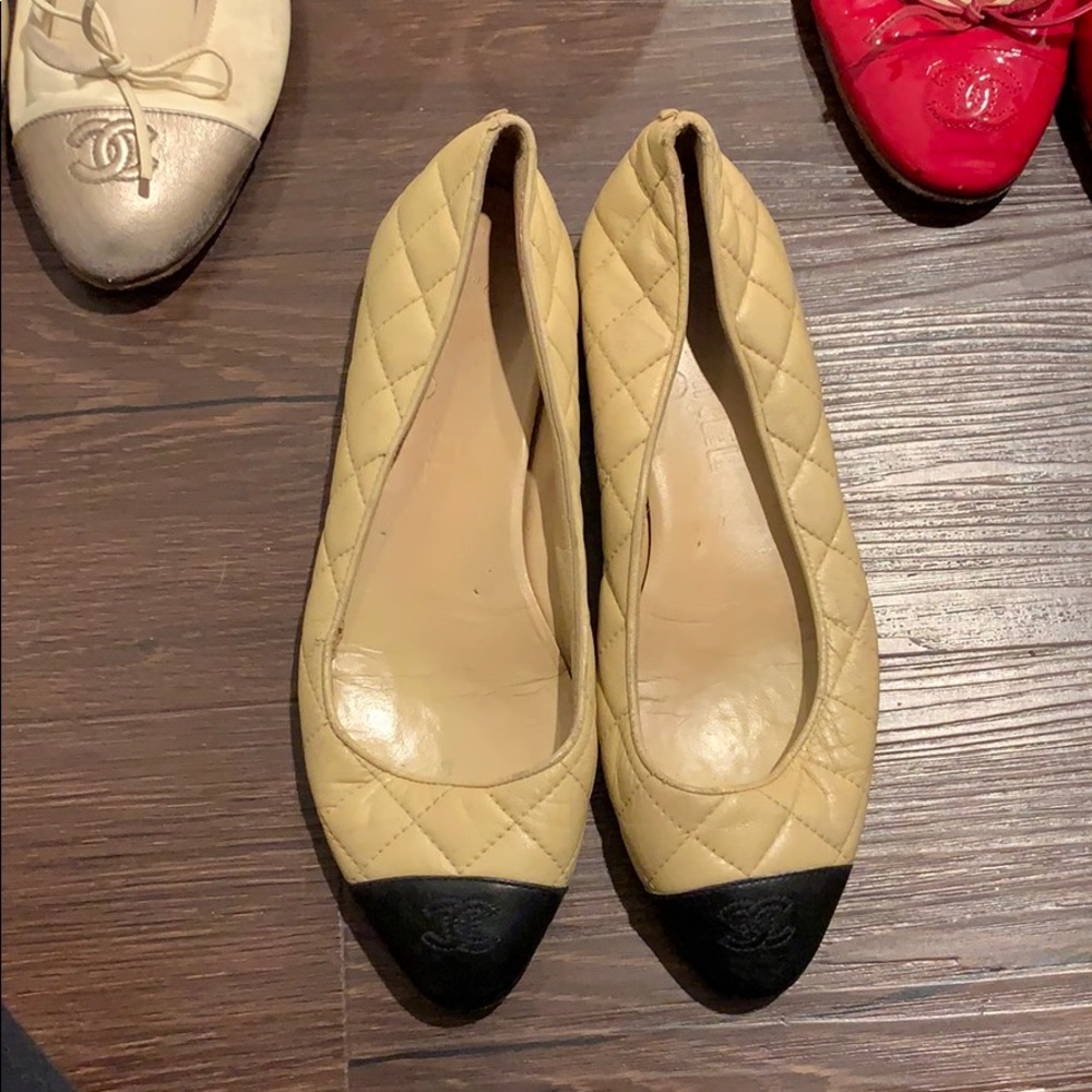 Comfortable Chanel flats